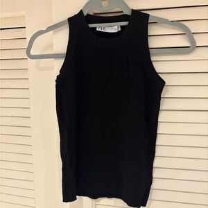 Knit Zara black tank